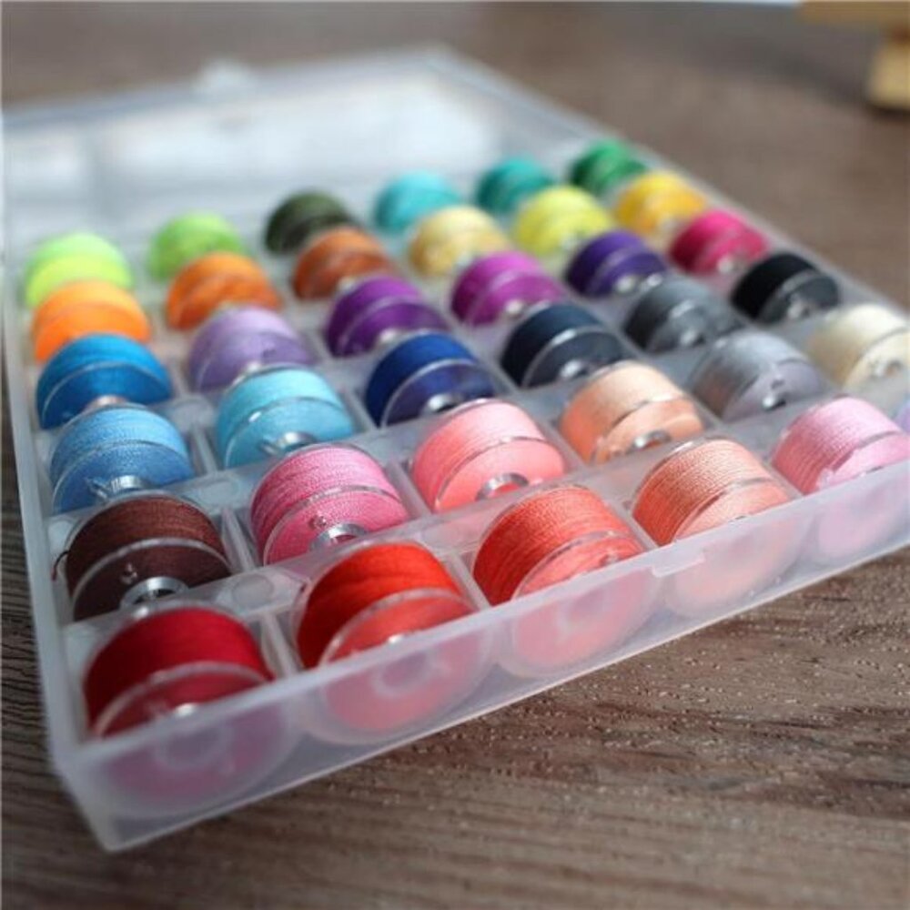 72 PCS Sewing Thread Assortment 36 Color Thread for Sewing Machine 36 Ribbons - Picture 7 of 8